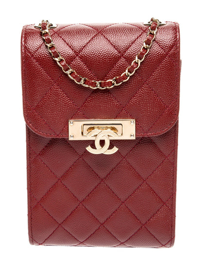 Chanel Golden Class Phone Holder Crossbody Bag