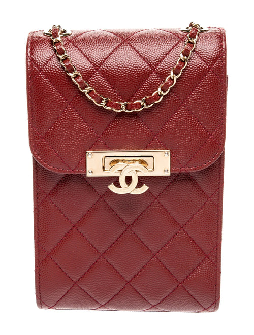 Chanel Golden Class Phone Holder Crossbody Bag
