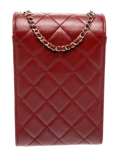 Chanel Golden Class Phone Holder Crossbody Bag