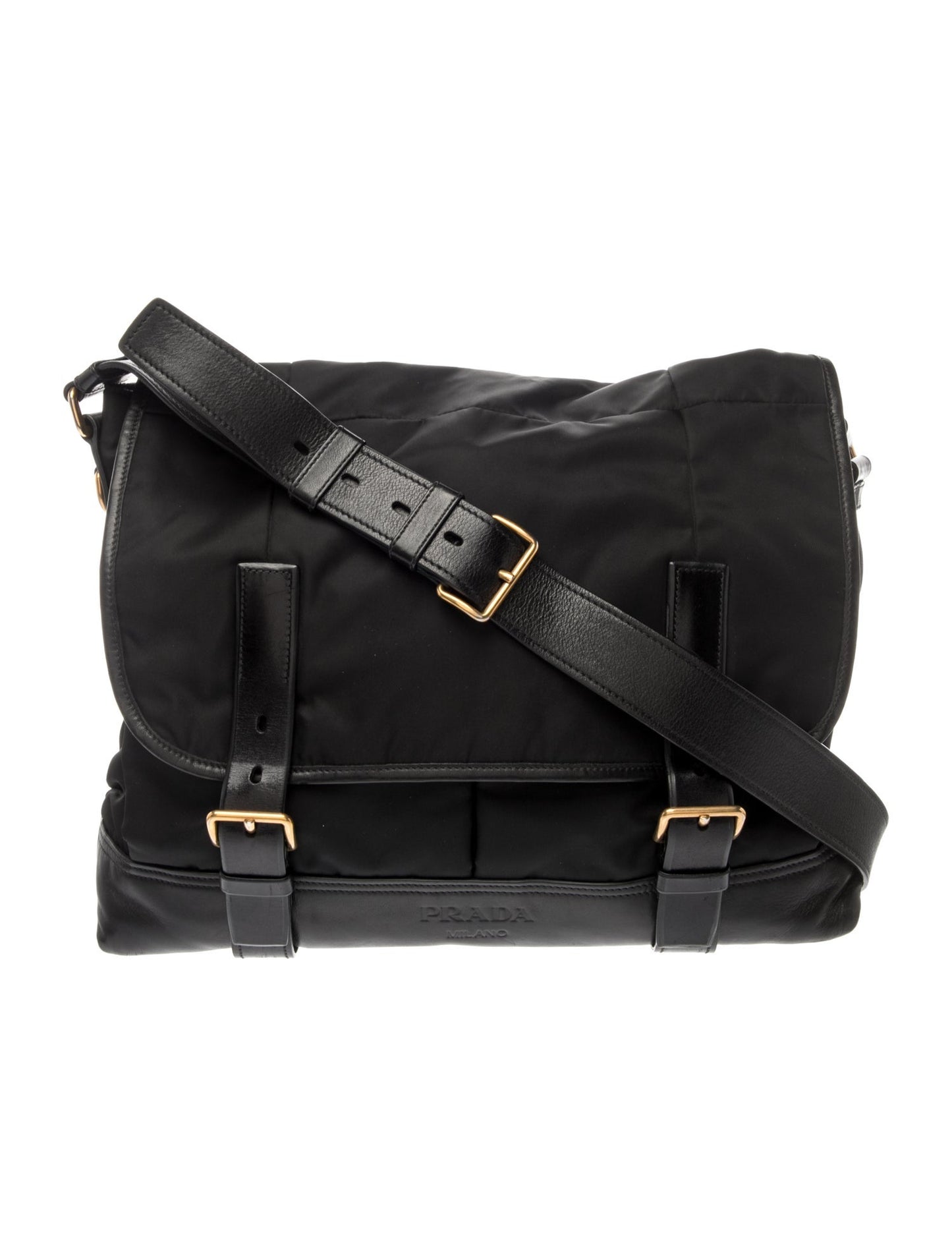 Prada Tessuto Nylon Messenger Bag