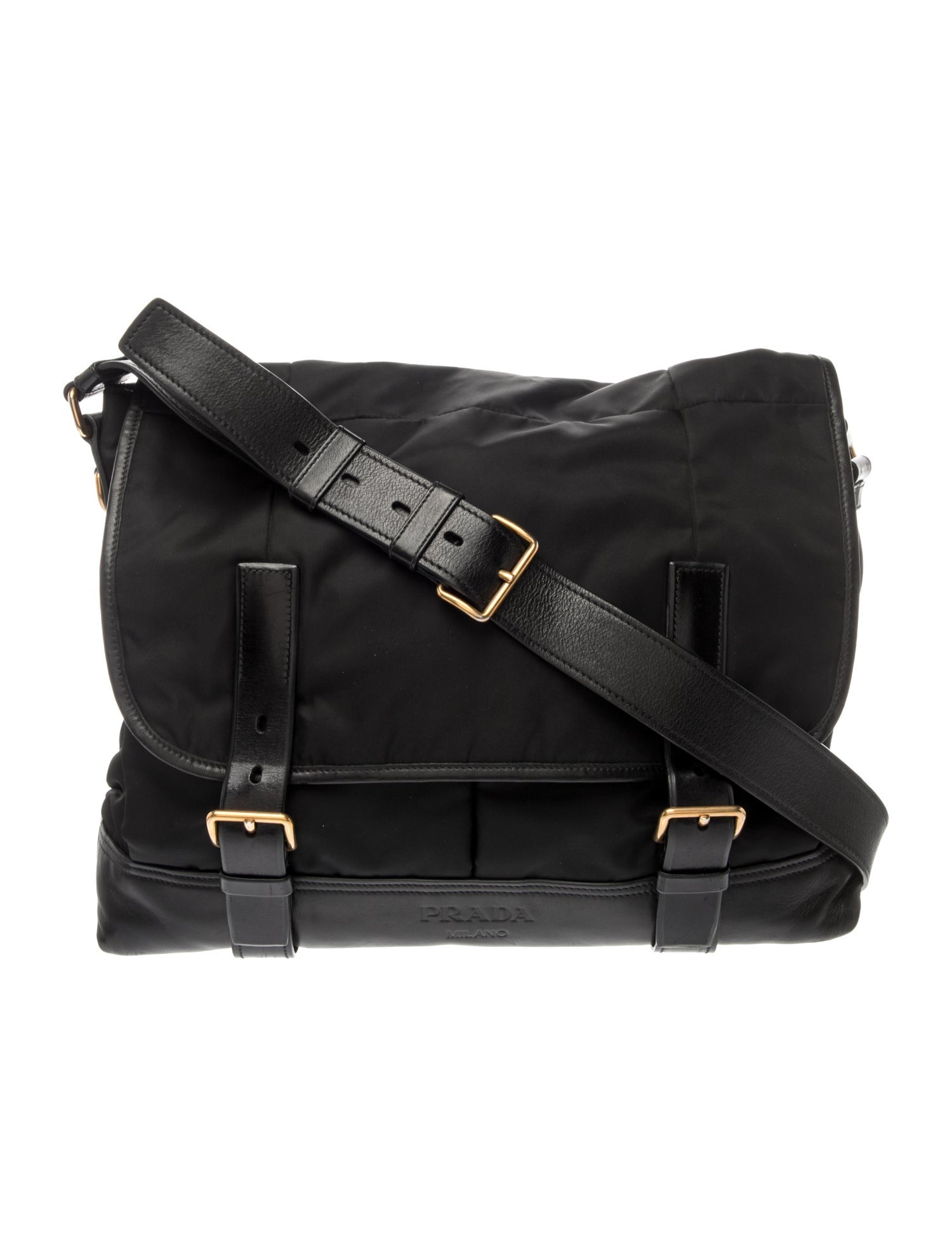 Prada Tessuto Nylon Messenger Bag