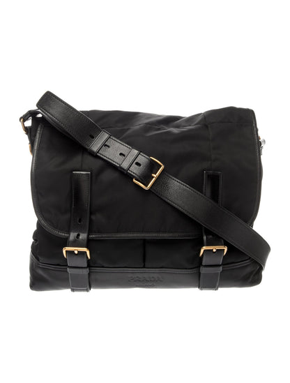 Prada Tessuto Nylon Messenger Bag