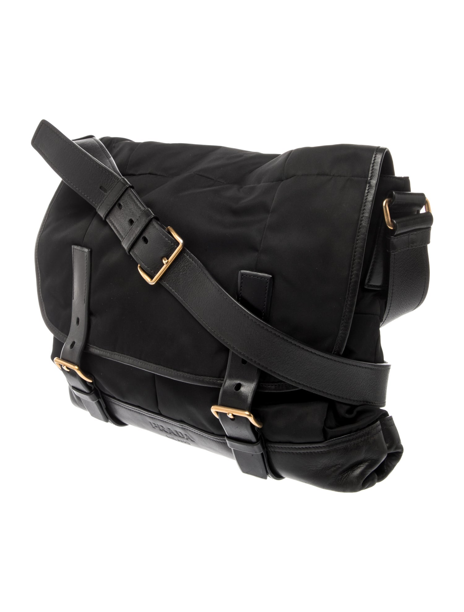 Prada Tessuto Nylon Messenger Bag