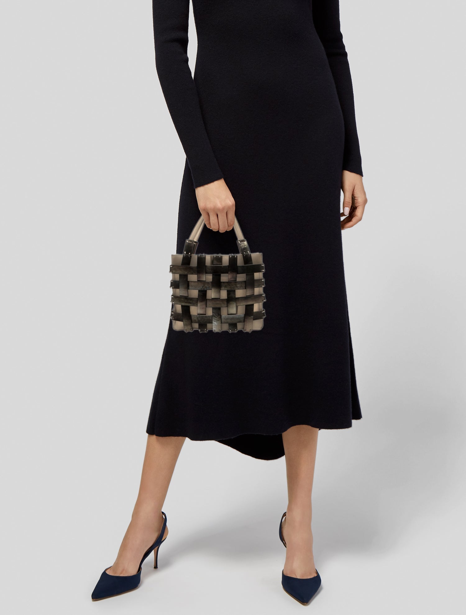 Bottega Veneta Intrecciato Top Handle Bag