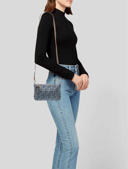 Fendi Zucca FF Baguette Pouch 2024