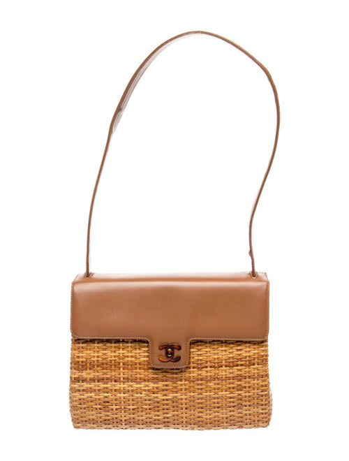 Chanel Wicker Basket Bag