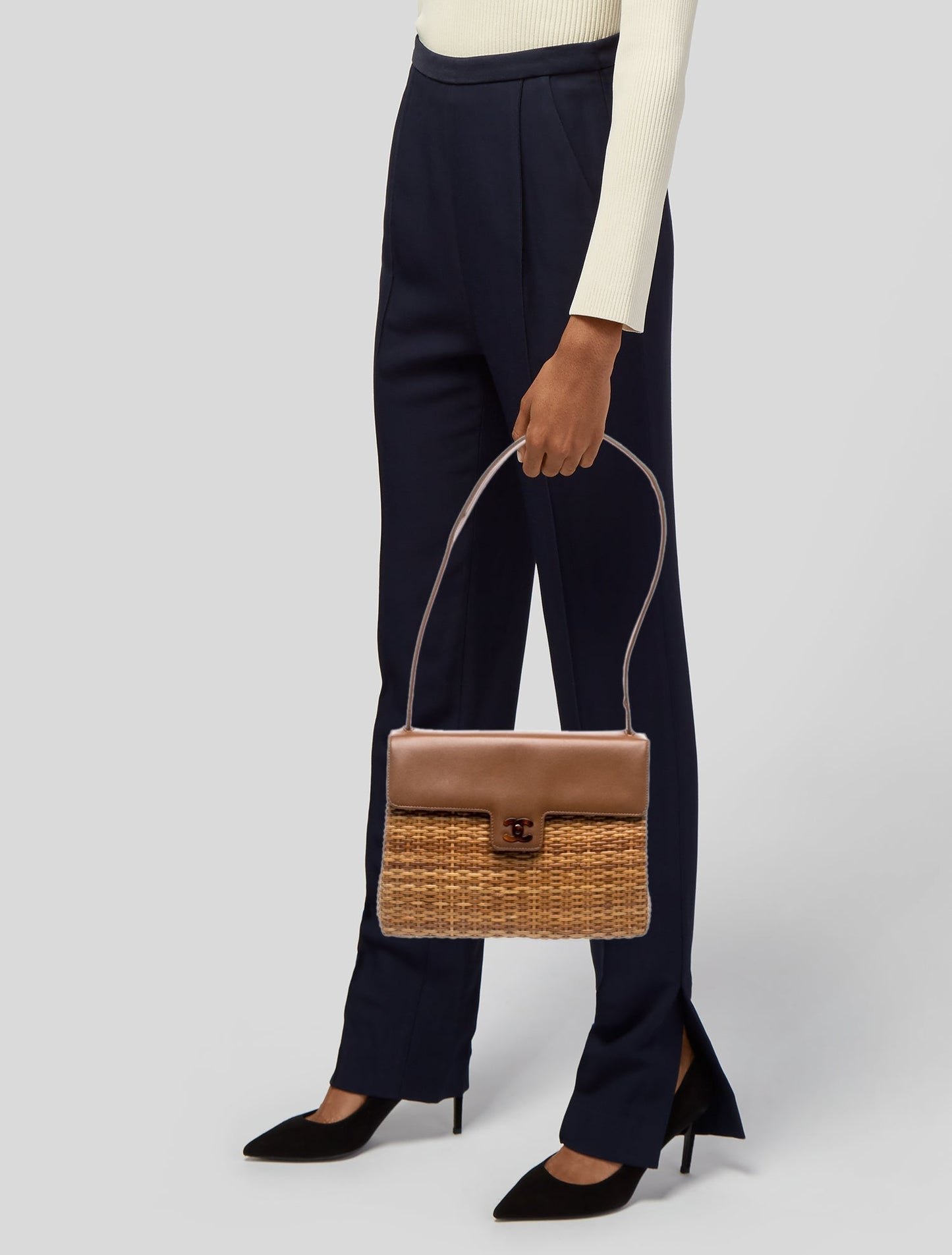 Chanel Wicker Basket Bag