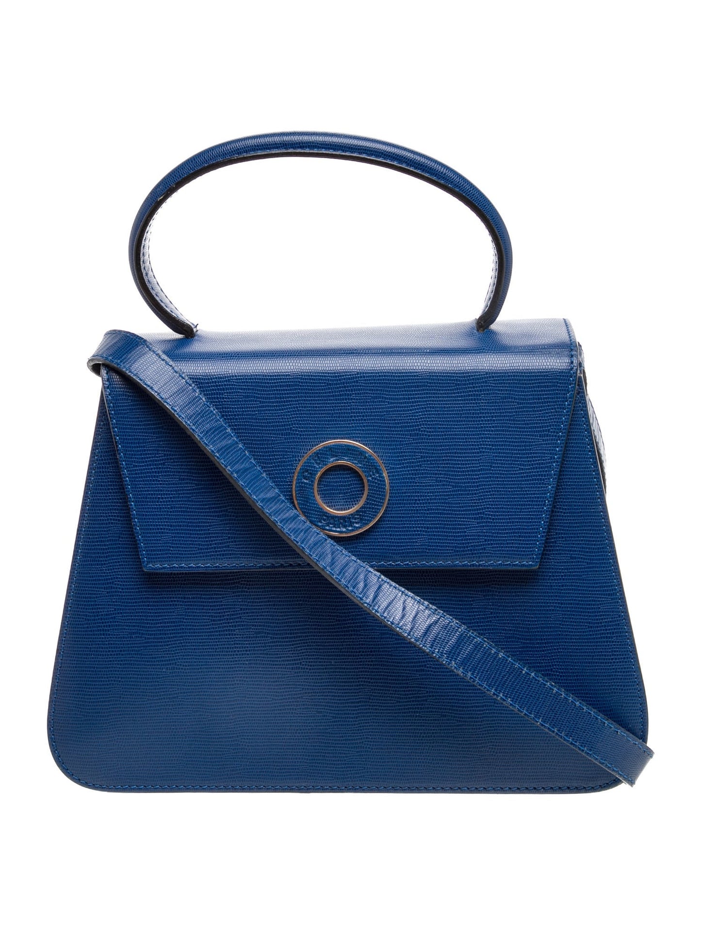 Celine Leather Circle Logo Vintage