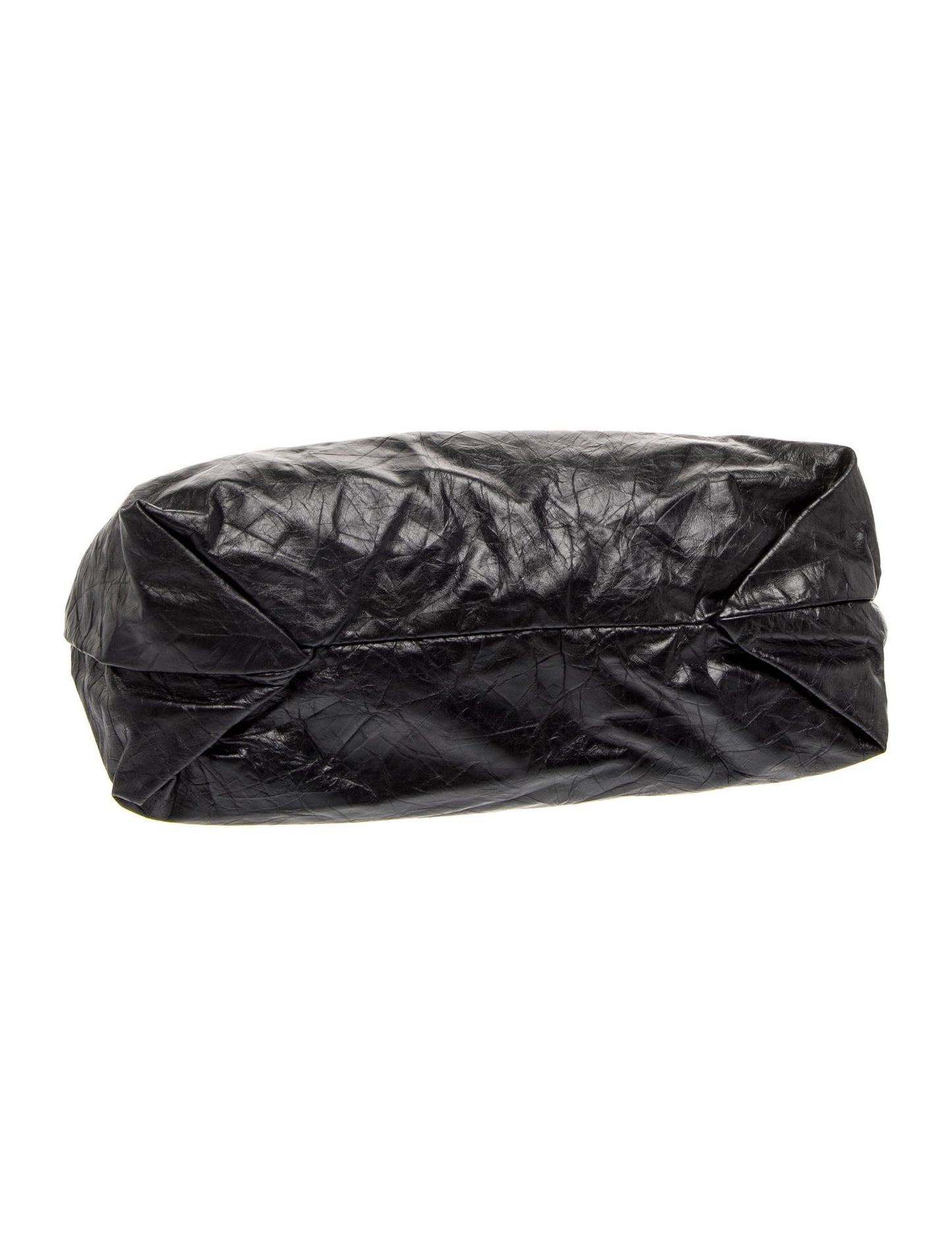 Balenciaga Leather Crush Small Leather Tote Bag