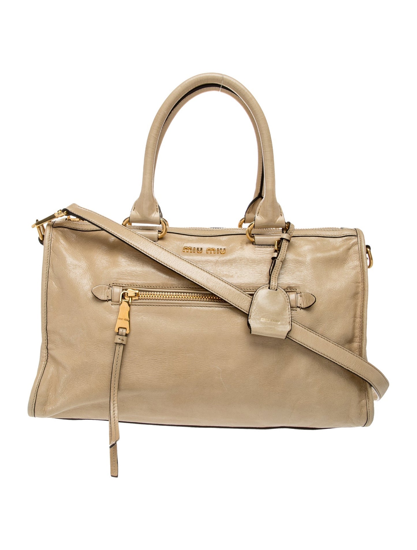 Miu Miu Leather Vitello Shine
