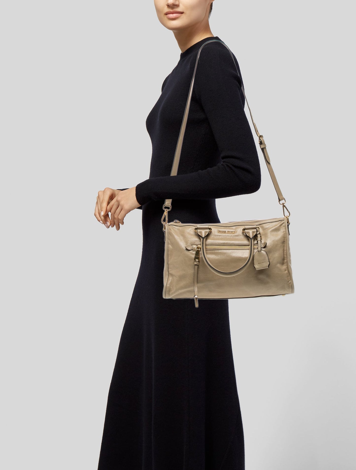 Miu Miu Leather Vitello Shine