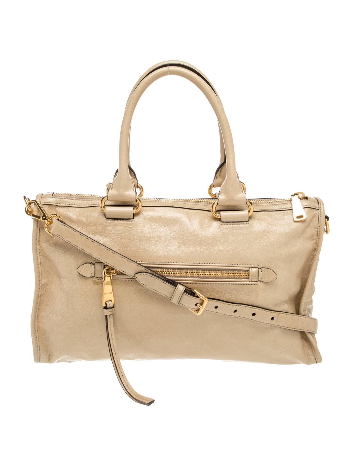 Miu Miu Leather Vitello Shine