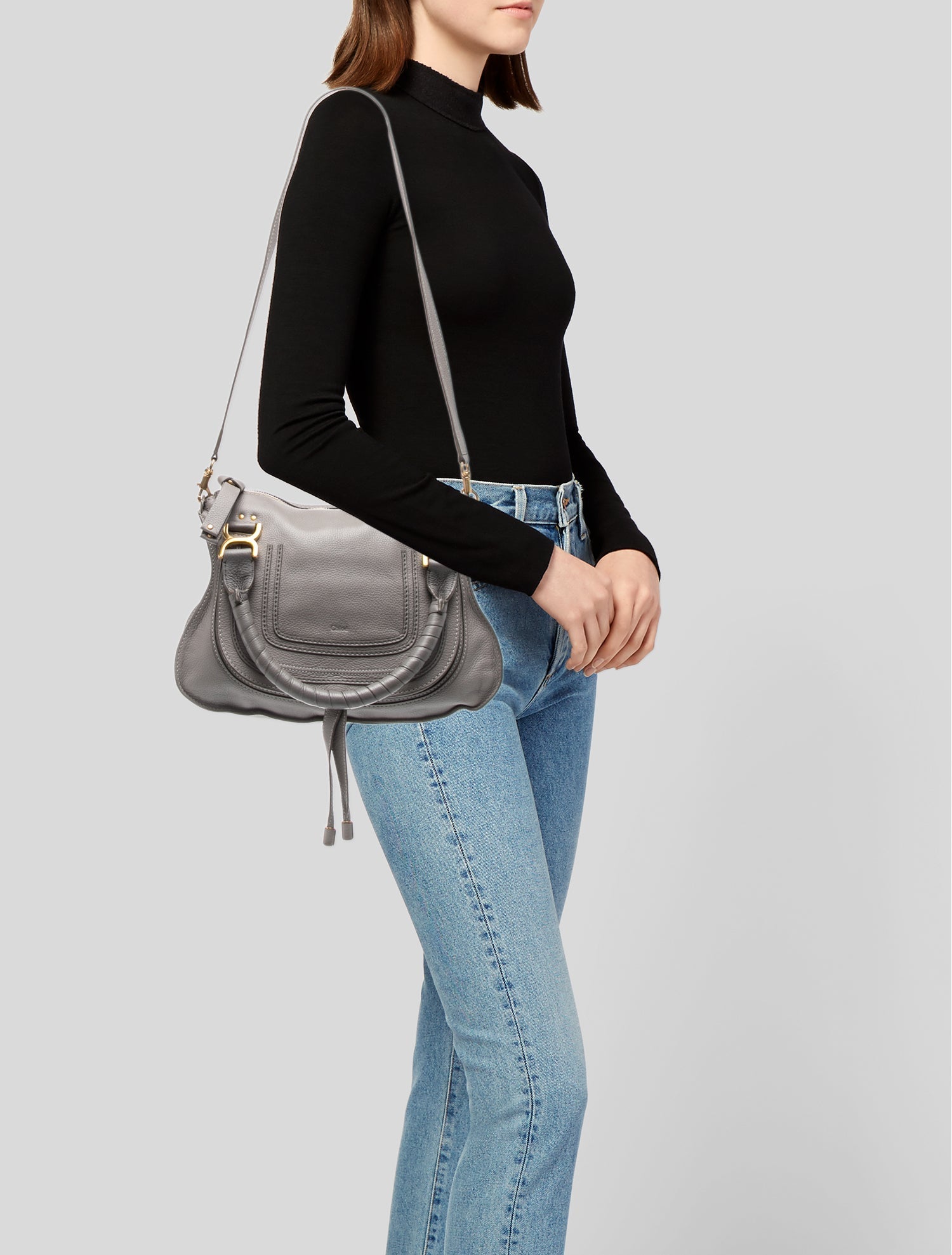 Chloé Leather Marcie Small