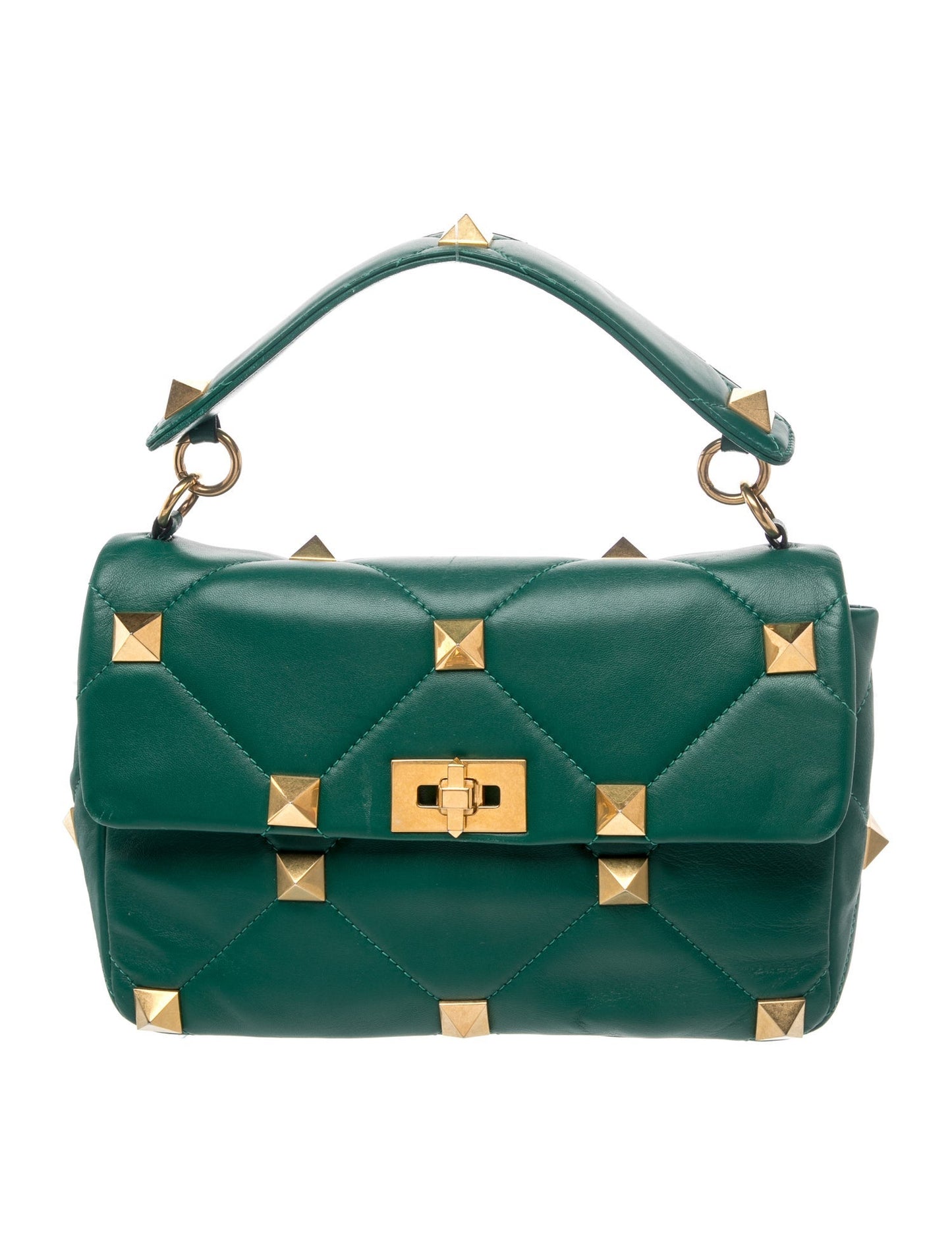 Valentino Rockstud Top Handle Bag