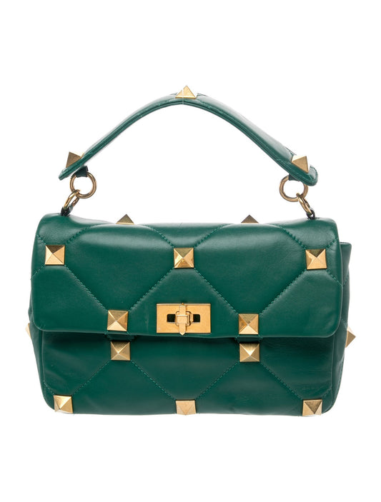 Valentino Rockstud Top Handle Bag