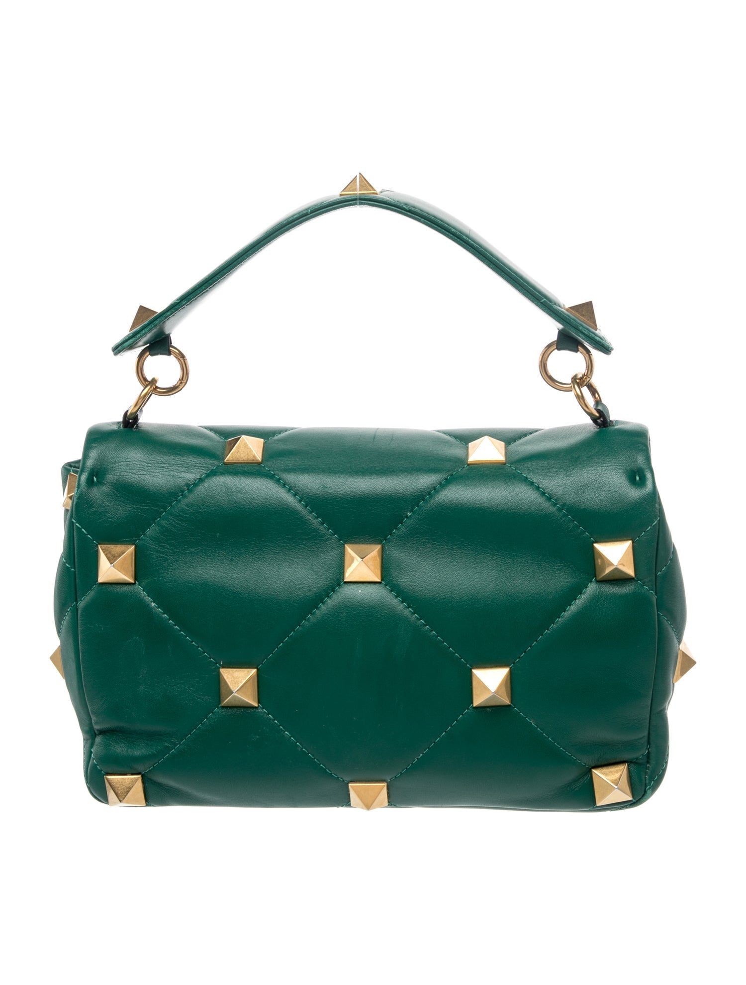 Valentino Rockstud Top Handle Bag