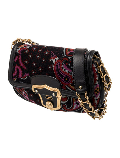 Miu Miu Jacquard Shoulder Bag Vintage