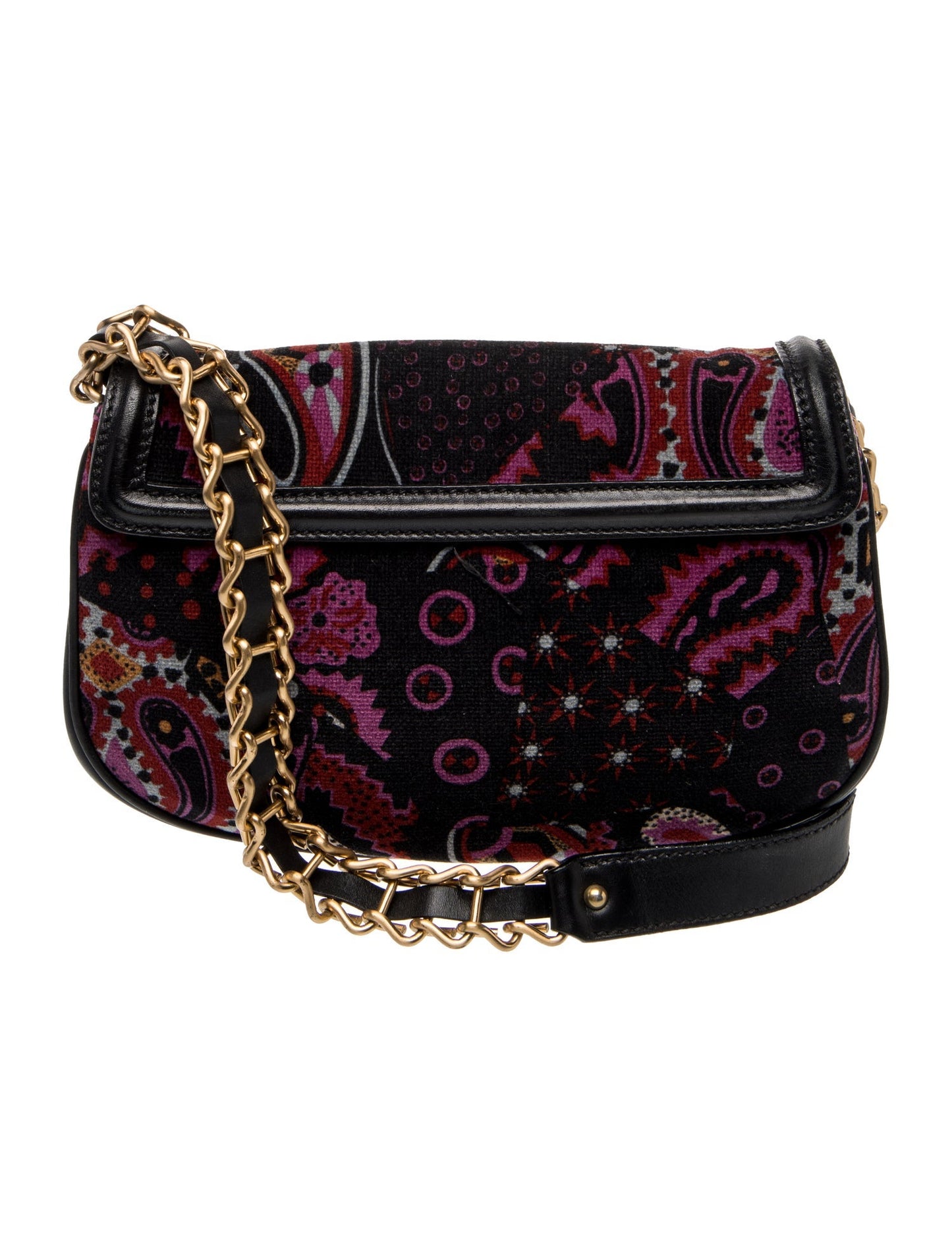Miu Miu Jacquard Shoulder Bag Vintage