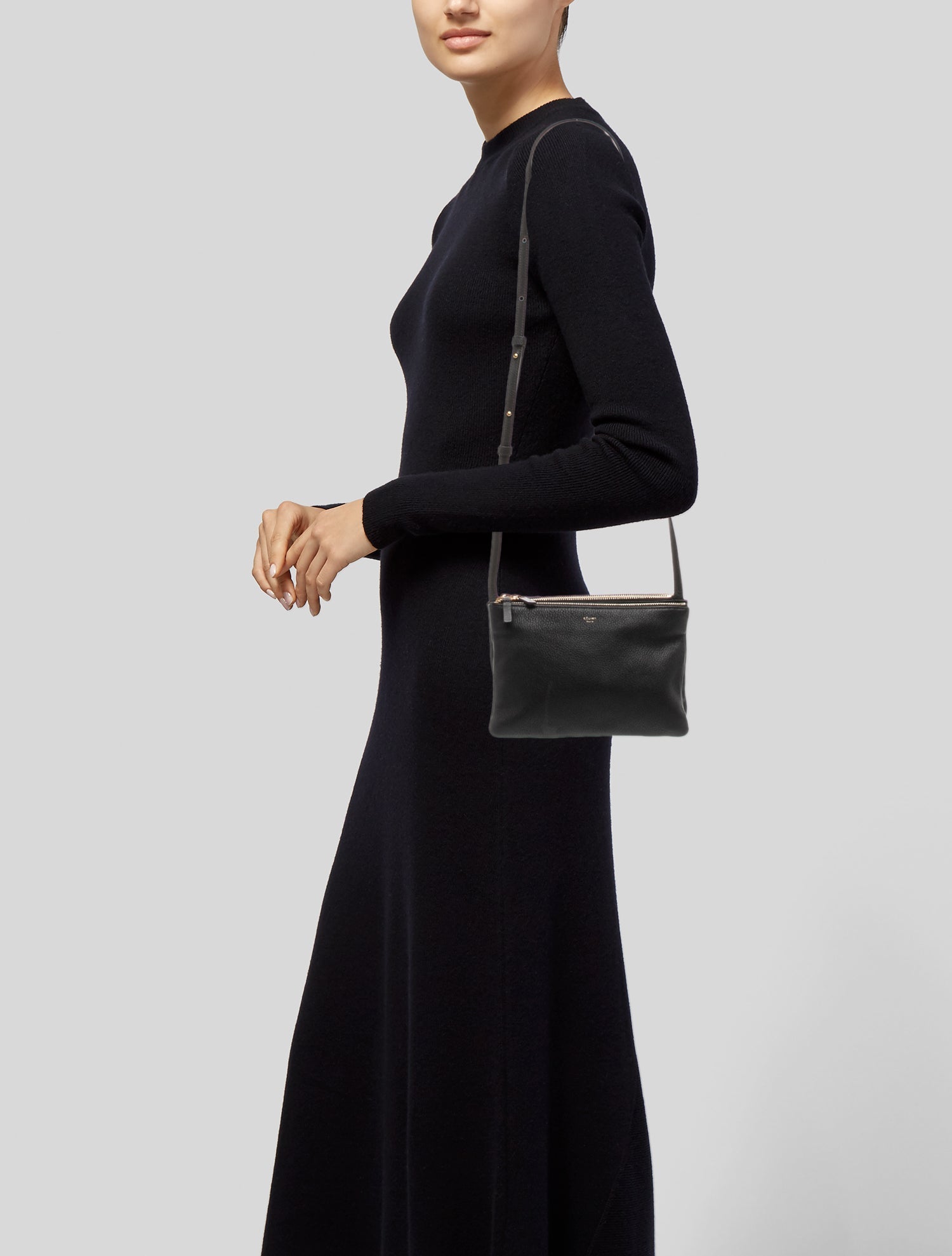 Celine Leather Trio Small