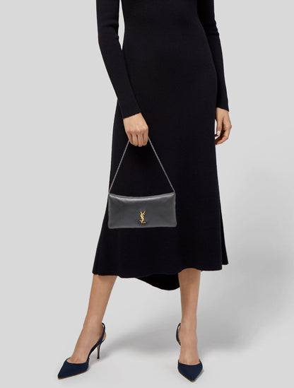 Saint Laurent Leather Calypso Mini 2024