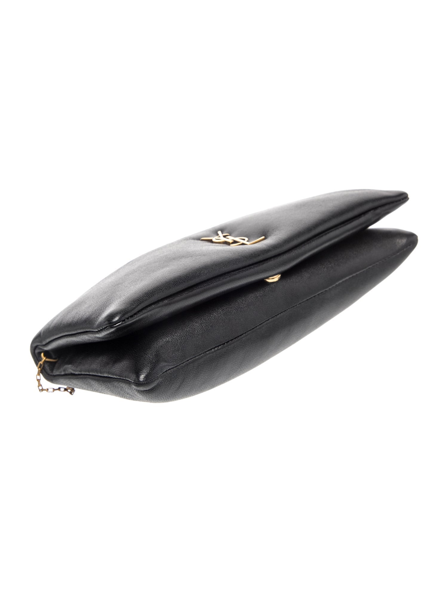 Saint Laurent Leather Calypso Mini 2024