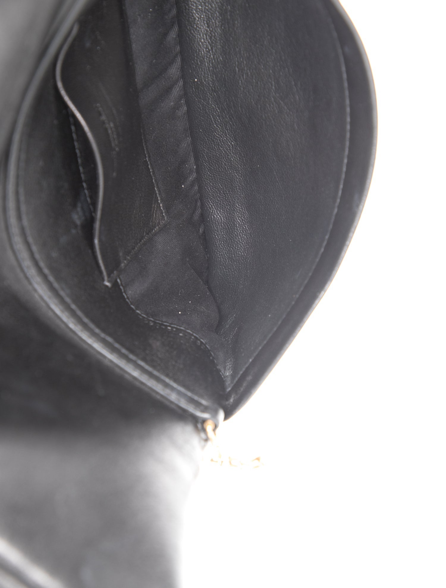 Saint Laurent Leather Calypso Mini 2024