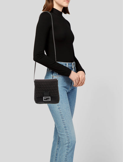 Fendi Canvas Messenger Bag