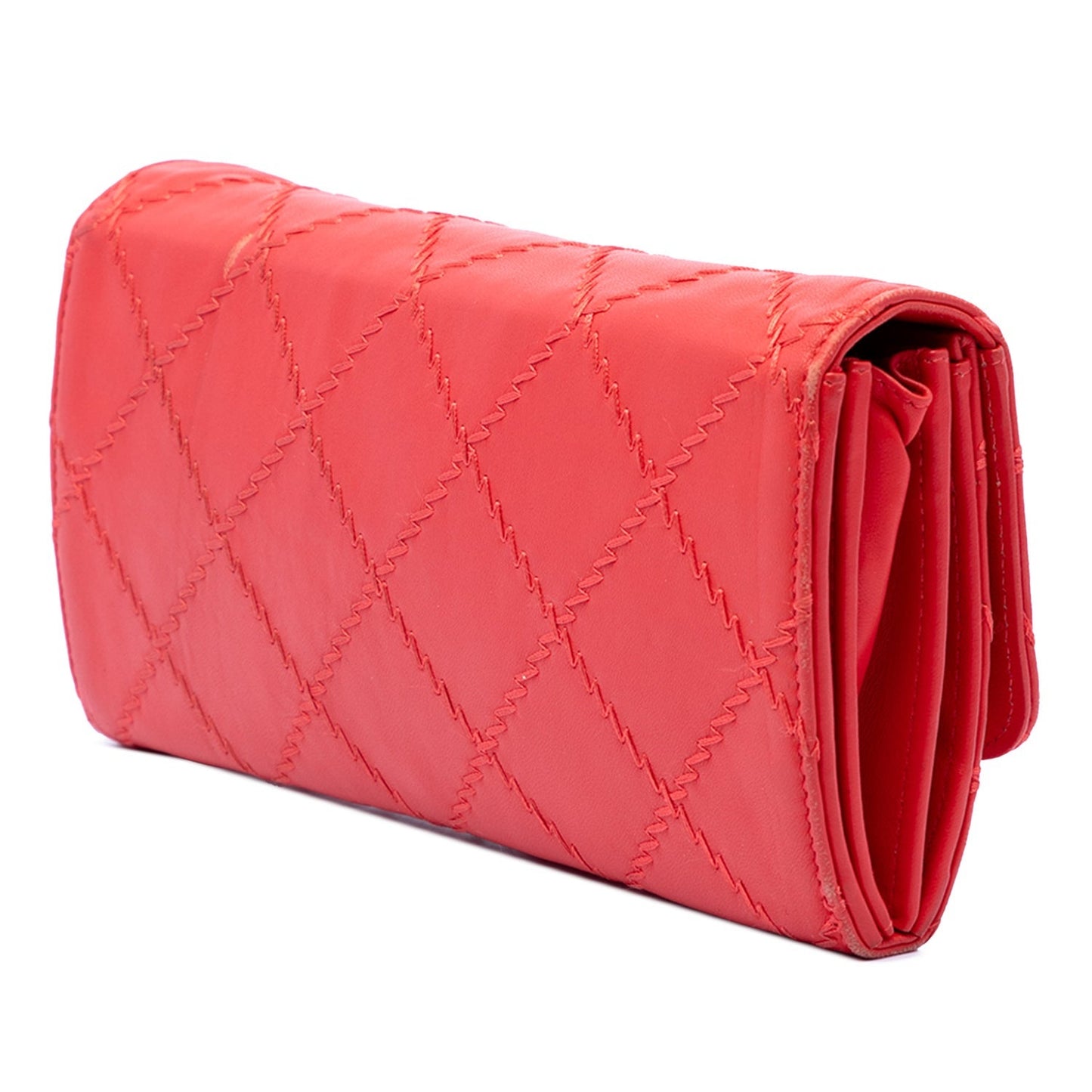 Chanel CC Quilted Lambskin Ultimate Stitch Wallet On Chain