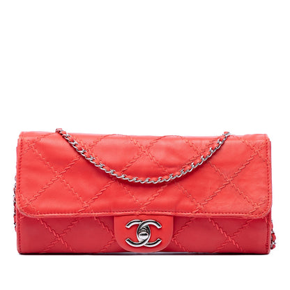 Chanel CC Quilted Lambskin Ultimate Stitch Wallet On Chain