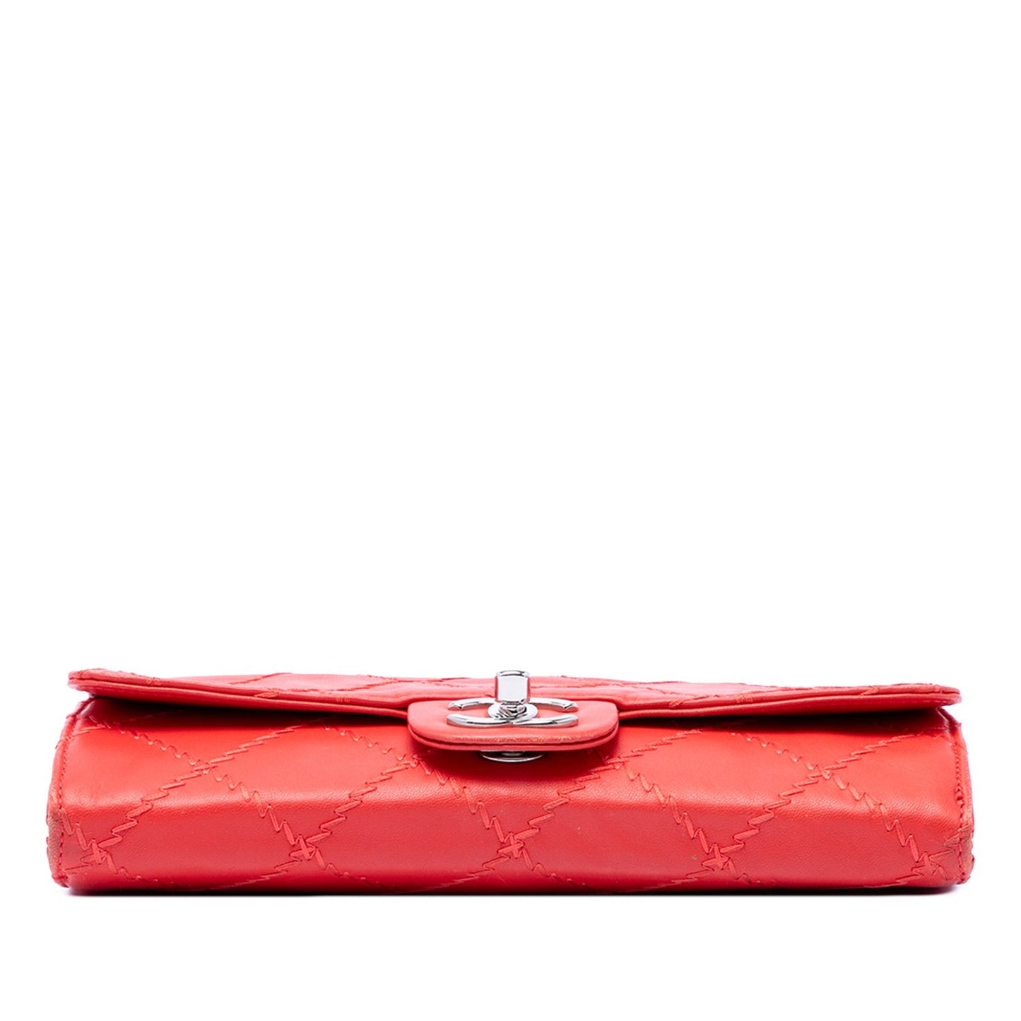 Chanel CC Quilted Lambskin Ultimate Stitch Wallet On Chain