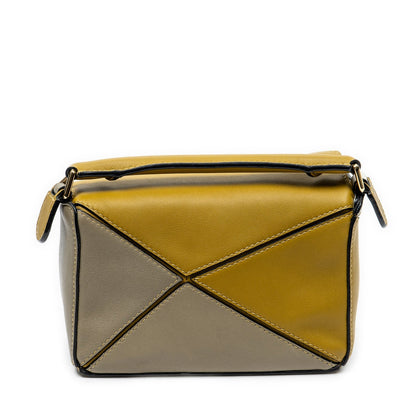 Loewe Leather Mini Puzzle Bag