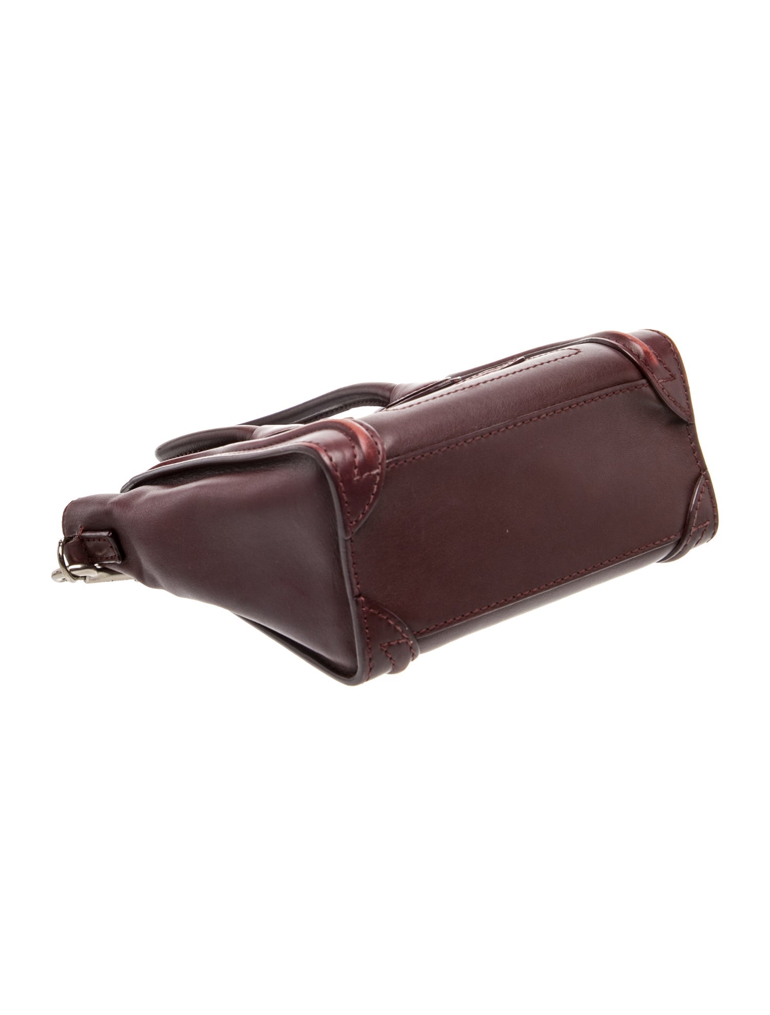 Celine Leather Luggage Nano