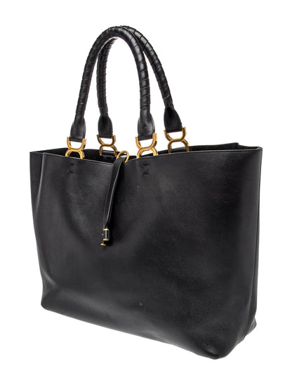 Chloé Leather Marcie Shoulder Bag Large