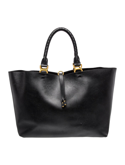 Chloé Leather Marcie Shoulder Bag Large