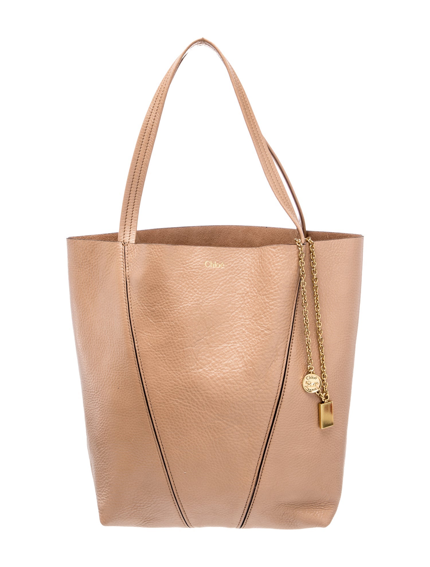 Chloé Leather Spin Medium 2025