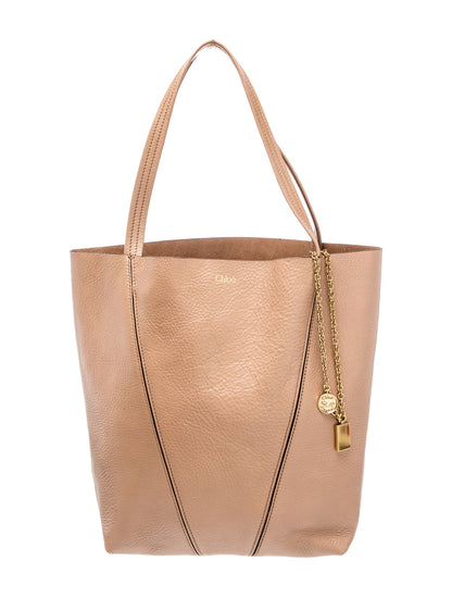 Chloé Leather Spin Medium 2025