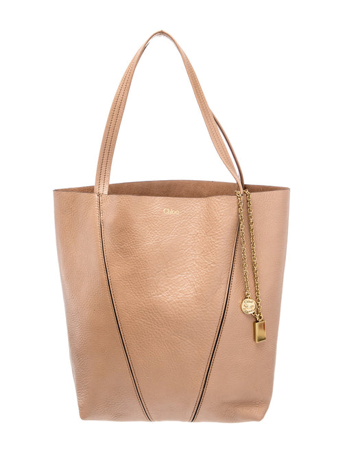 Chloé Leather Spin Medium 2025