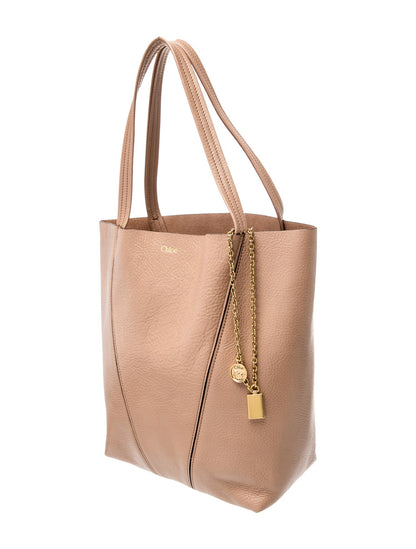 Chloé Leather Spin Medium 2025