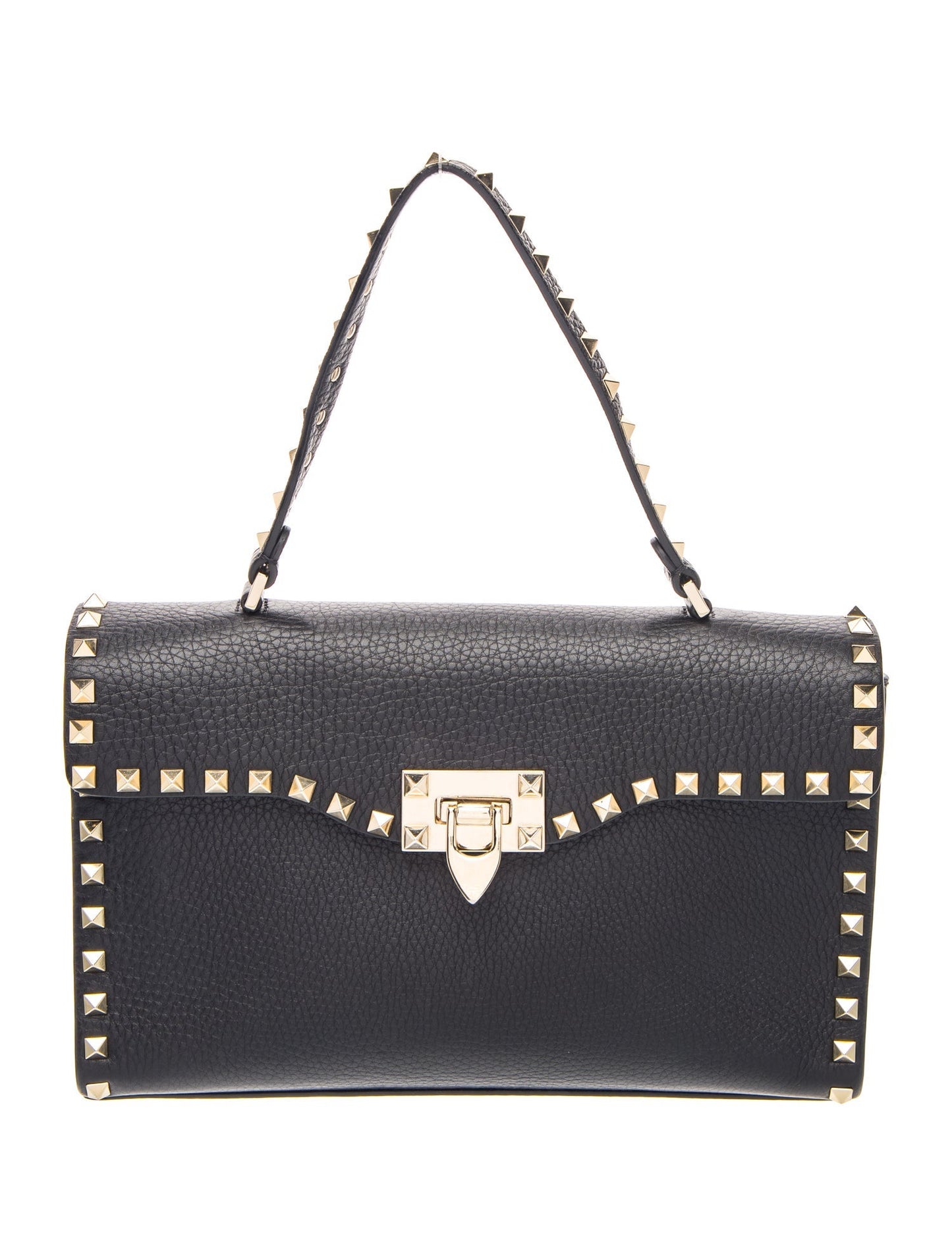 Valentino Rockstud Top Handle Bag Medium