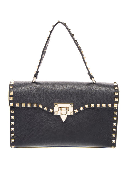 Valentino Rockstud Top Handle Bag Medium