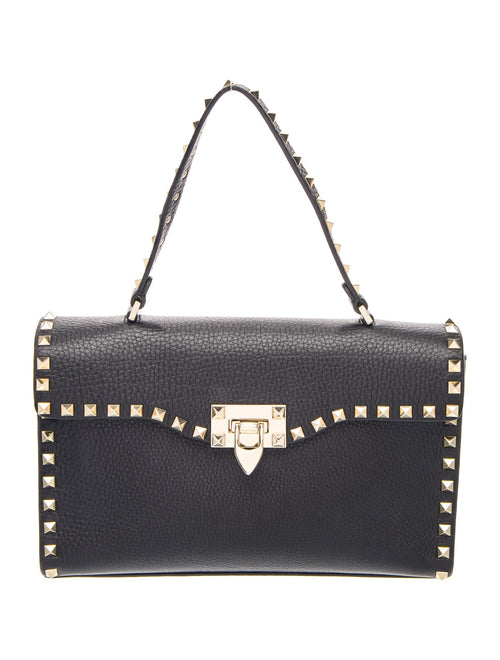Valentino Rockstud Top Handle Bag Medium