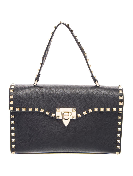 Valentino Rockstud Top Handle Bag Medium