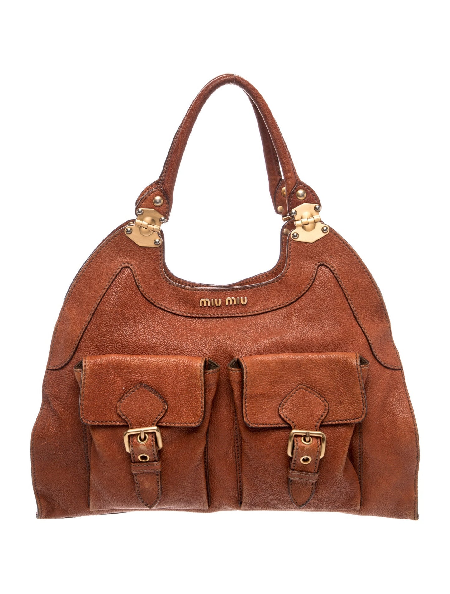Miu Miu Leather Shoulder Bag