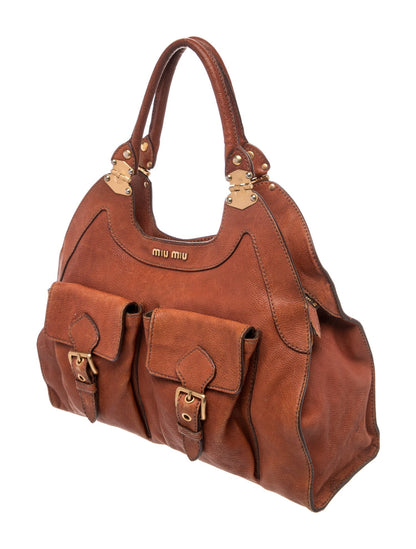 Miu Miu Leather Shoulder Bag