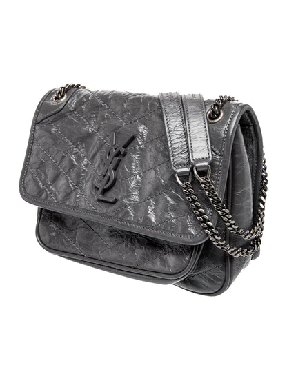Saint Laurent Leather Niki Small