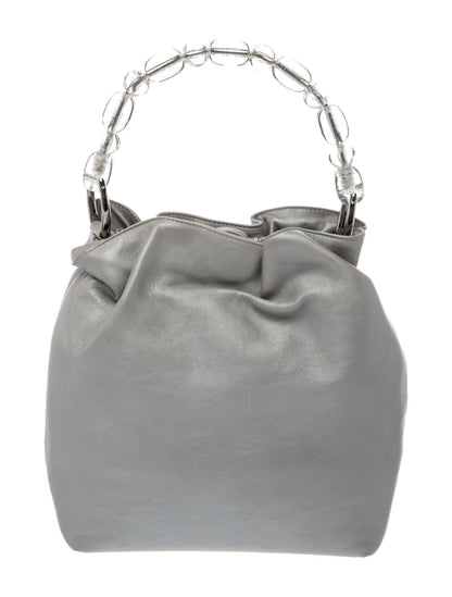 Christian Dior Leather Bucket Bag Vintage