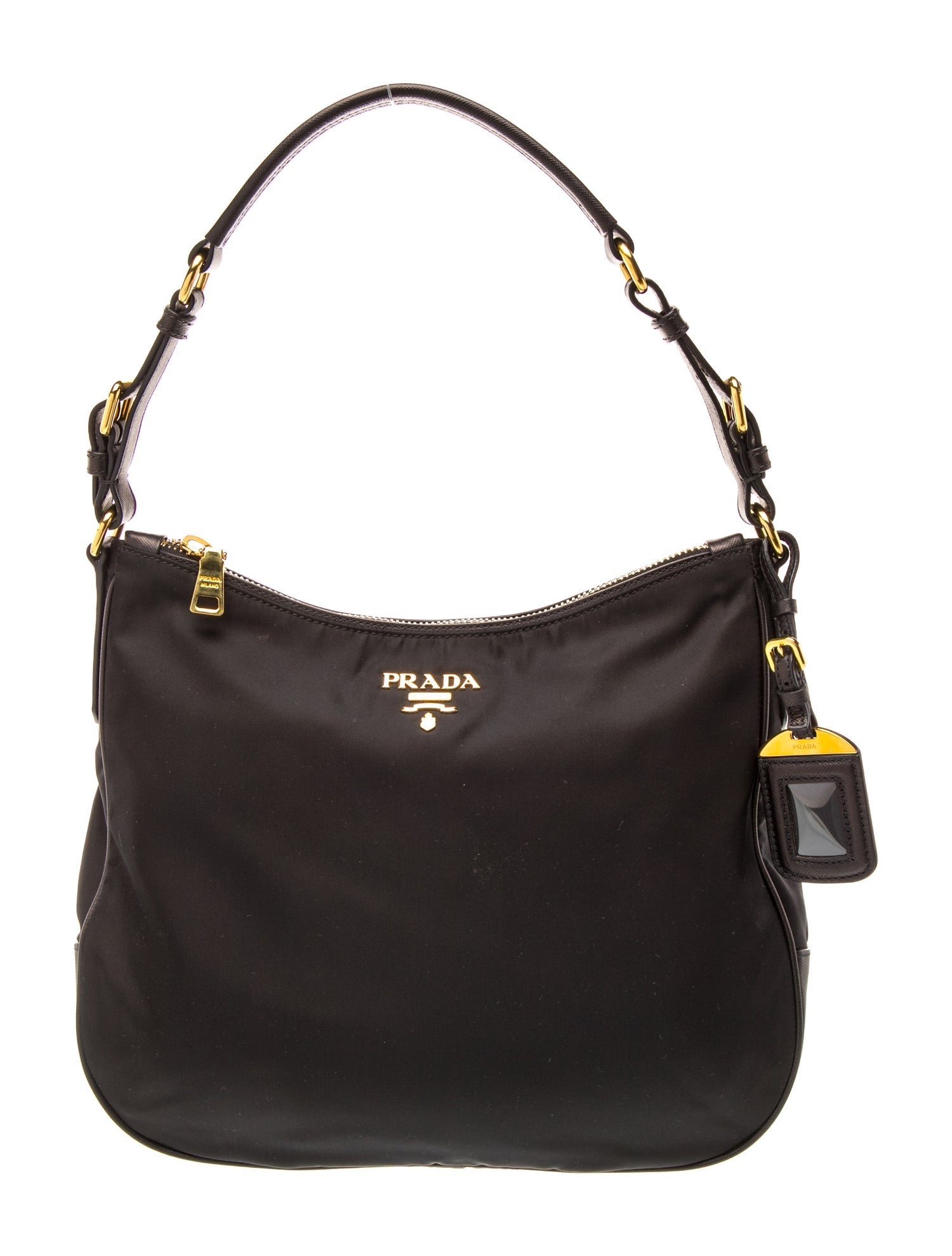 Prada Saffiano Leather Hobo