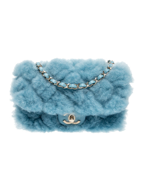 Chanel Curly Fur Flap Bag