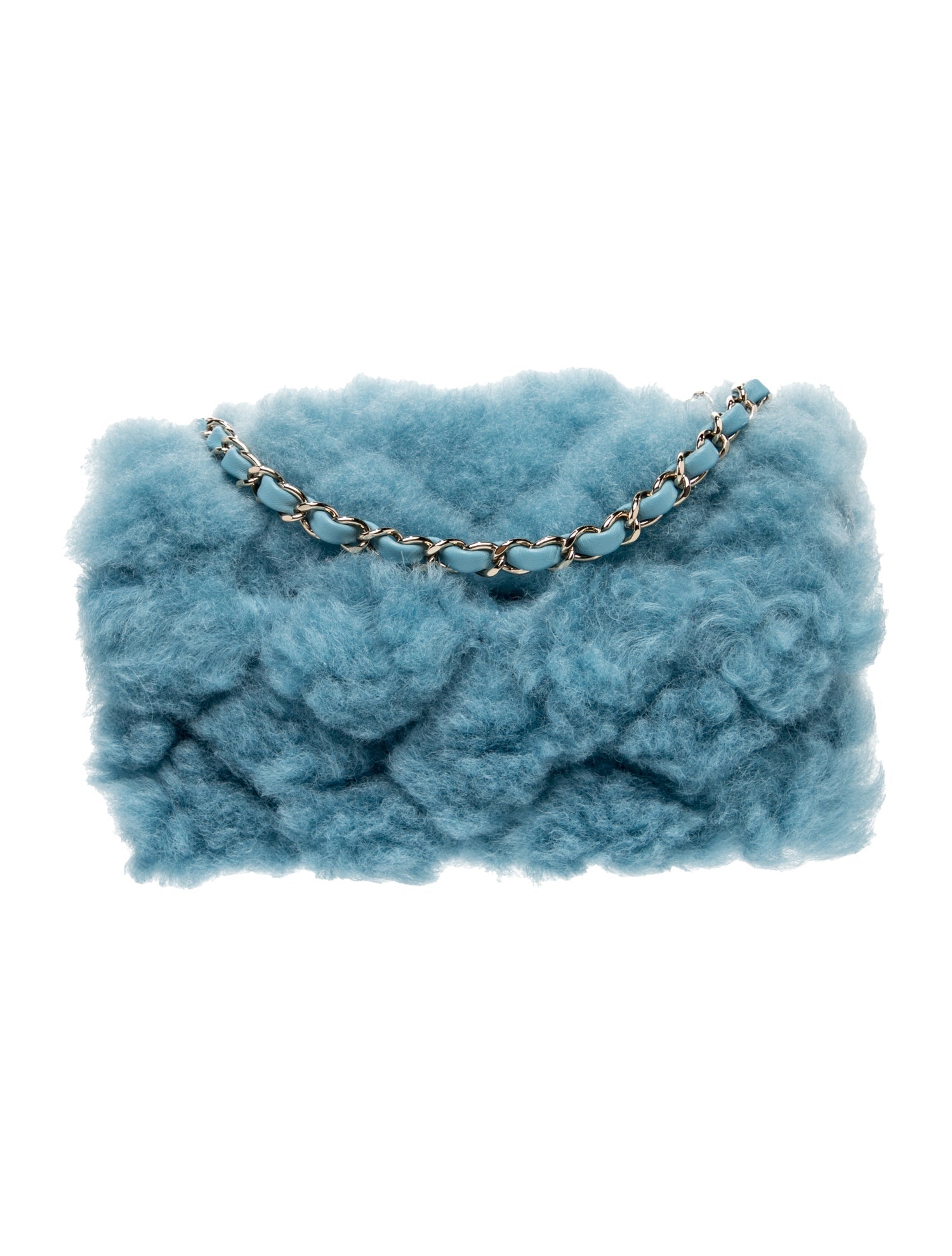 Chanel Curly Fur Flap Bag