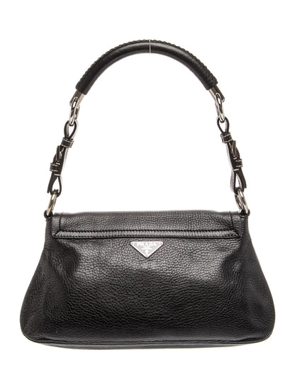 Prada Vitello Daino Leather Shoulder Bag
